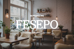 Fesepo - Modern Geometric Sans Serif Product Image 7