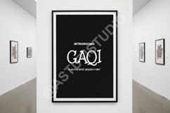 Gaqi - Sophisticated Modern Serif Typeface Product Image 1