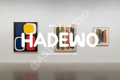 Hadewo - Modern &amp; Elegant Geometric Sans Serif Product Image 1