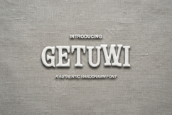 Getuwi - Minimalist Modern Sans Serif Product Image 1