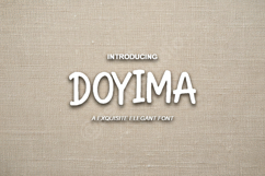 Doyima - Sophisticated Modern Serif Typeface Product Image 1