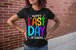 Happy Last day of School SVG, Last day SVG, Teacher shirt Product Image 2