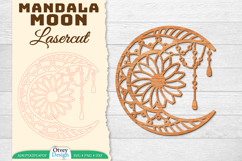Moon Mandala Lasercut Product Image 1