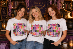 Fantasy Book Club Bookish PNG Graphic Product Image 4