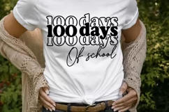 100 days of School SVG, 100 days SVG, Teacher 100 day SVG Product Image 2