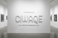Ciwaqe - Modern Geometric Display Serif Product Image 2