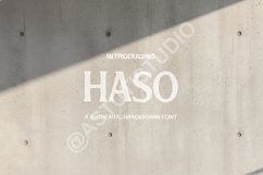 Haso - Elegant Modern Sans Serif Typeface Product Image 1