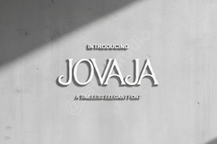 Jovaja - Modern Elegant Serif Typeface Product Image 1