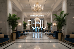Fuju - Modern Minimalist Display Typeface Product Image 1
