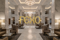 Fexo - Modern Geometric Sans Serif Product Image 13