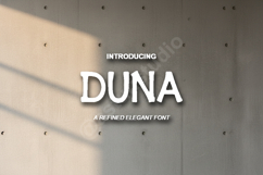 Duna - Elegant Modern Sans Serif Typeface Product Image 1