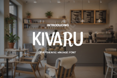 Kivaru - Sophisticated Modern Sans Serif Product Image 1