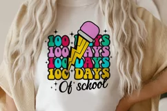 100 days of School SVG, 100 days of School PNG Product Image 2