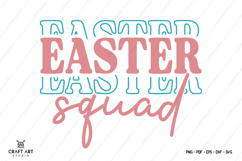 Easter Squad SVG | Easter SVG For Cut File Product Image 1