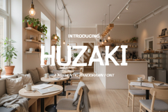 Huzaki - Sophisticated Modern Serif Typeface Product Image 1