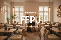 Fepu - Modern Geometric Sans Serif Product Image 1