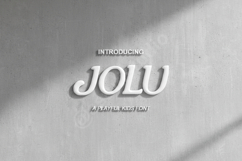 Jolu - Modern Minimalist Sans Serif Font Product Image 1