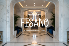 Fesano - Modern Luxury Serif Font Product Image 11