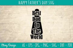 Happy Father's Day SVG | Happy Father's Day Cricut File Product Image 2