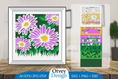 3D Shadow Box Floral Layered Papercut BUNDLES Product Image 2