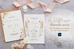 Wildflower Wedding Invitation Suite Product Image 1