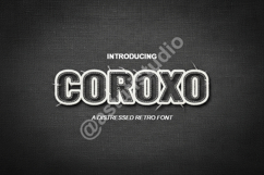Coroxo - Modern Geometric Sans Serif Product Image 1