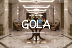 Gola - Modern Geometric Sans Serif Typeface Product Image 1