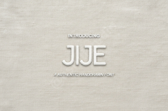 Jije - Sophisticated Modern Serif Font Product Image 1