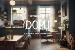 Dopu - Modern Minimalist Sans Serif Typeface Product Image 1