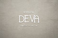 Deva - Elegant Modern Serif Display Font Product Image 1