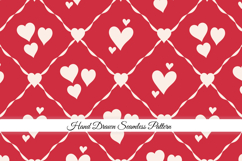 Heart Seamless Pattern | Heart Digital Paper Product Image 1