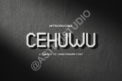 Cehuwu - Modern Elegant Serif Typeface Product Image 1