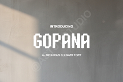 Gopana - Elegant Modern Serif Typeface Product Image 14