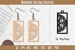 Mandala Earring Lasercut Bundle Product Image 2