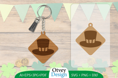 Keychain St Patrick&#039;s Day Lasercut BUNDLES Product Image 2