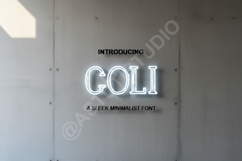 Coli - Modern Minimalist Sans Serif Typeface Product Image 1
