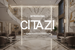 Citazi - Elegant Modern Serif Typeface Product Image 1