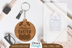 Happy Easter Keychain Lasercut BUNDLES 12 DESIGNS Product Image 2