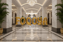 Foqoya - Sophisticated Modern Serif Typeface Product Image 1