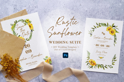 Rustic Sunflower Wedding Suite Product Image 1