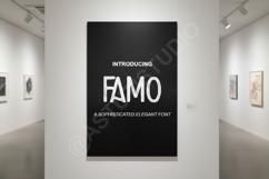 Famo - Sophisticated Modern Sans Serif Product Image 2