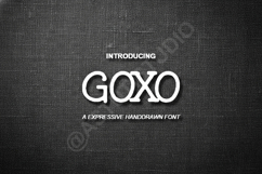 Goxo - Modern Geometric Sans Serif Font Product Image 1