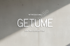 Getume - Elegant Modern Serif Font Product Image 1