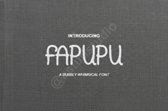 Fapupu - Modern &amp; Playful Display Font Product Image 2