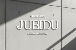 Jubidu | Playful &amp; Modern Display Typeface Product Image 1