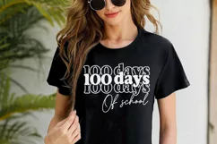 100 days of School SVG, 100 days SVG, School SVG Product Image 2