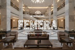 Femera - Elegant Modern Serif Typeface Product Image 1