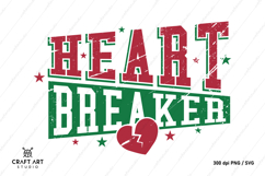 Heart Breaker Christmas Sublimation Design - Christmas PNG Product Image 1