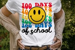 100 Days of School Svg, Happy 100 Days of School Svg Product Image 2
