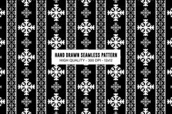 Snowflake Seamless Pattern | WInter Digital Paper Product Image 1